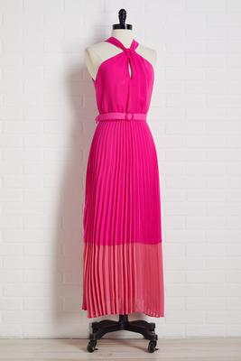 sunset views dress