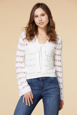 one fine crochet cardigan