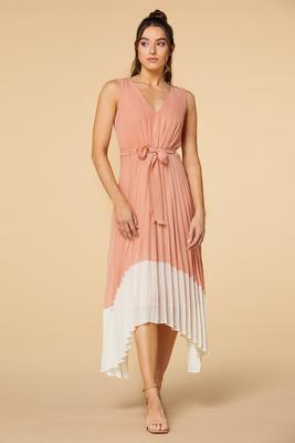 peaches and cream dress