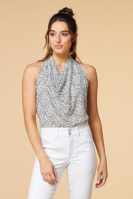 puppy love halter bodysuit