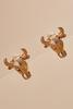  Bull Head Earrings