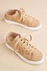  Scalloped Cork Sneakers