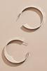  Engraved Silver Hoop Earrings