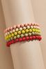  Colorful Wooden Bracelets