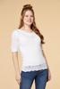  On Eyelet Time Shirt
