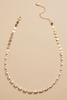  Gold Baguette Necklace
