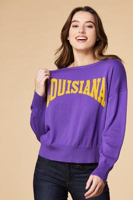 louisiana game day sweater