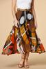  Abstract Idea Skirt