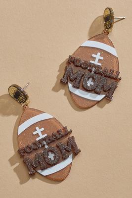 football mom earrings