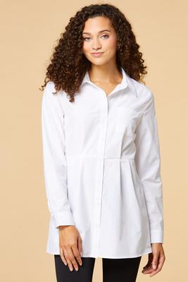 business pleating tunic