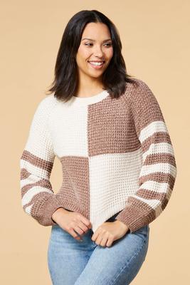 modern metamorphosis sweater