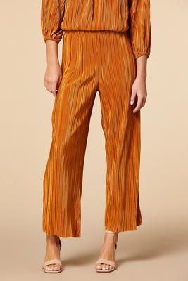 meet and pleat pants