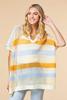 Stripe Your Tears Poncho