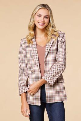 plaid but true blazer