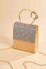  Iridescent Rhinestone Clutch