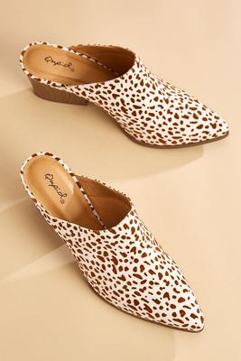 cheetah girl mules