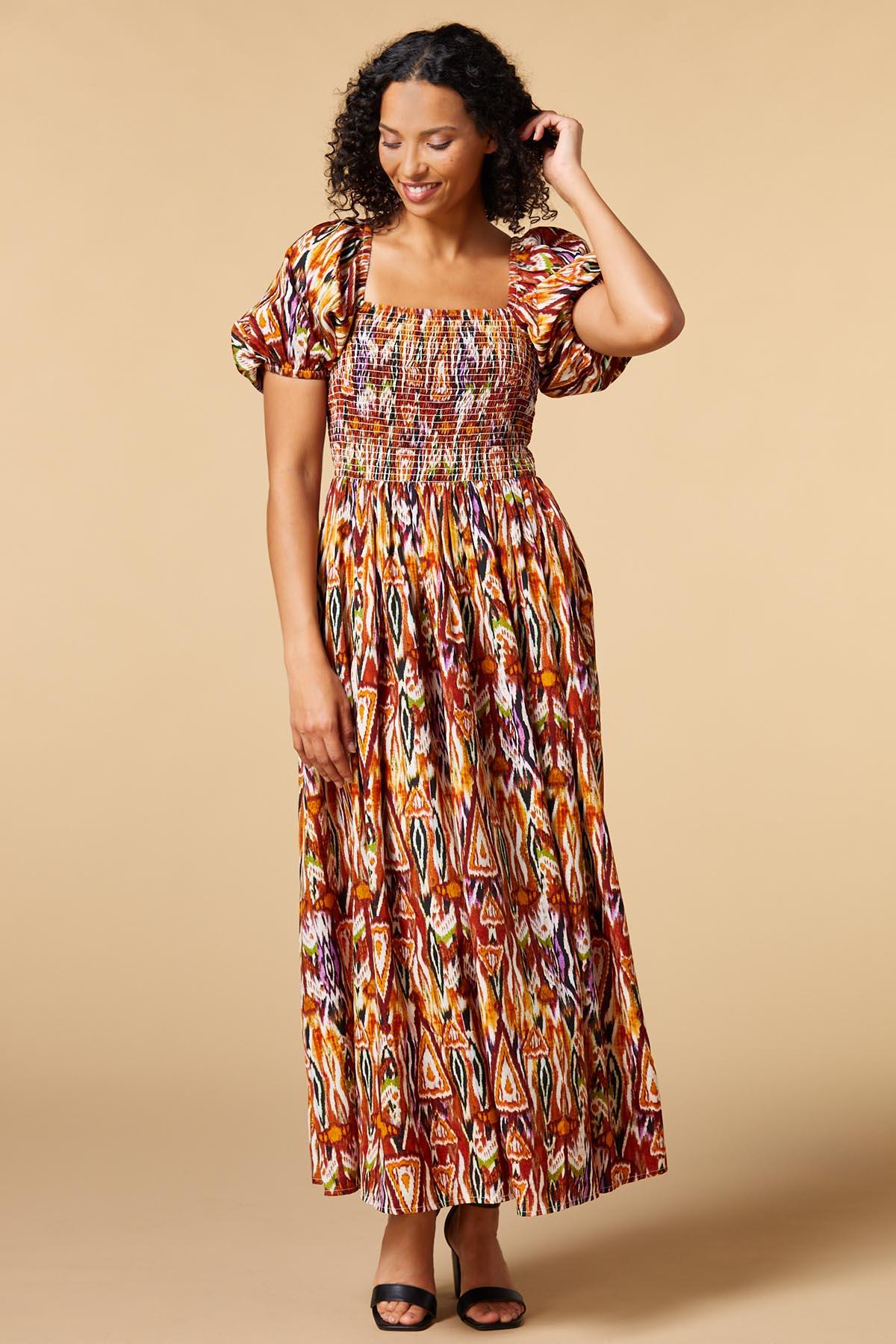 Versona | autumn sunset dress