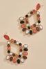  Painted Wood Earrings