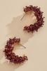  Beaded Huggie Hoop Earrings