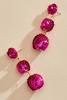  Tiered Sequin Ball Earrings