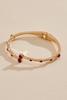  Pink Stones Bangle Bracelet