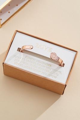 i heart you cuff bracelet