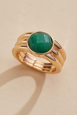 emerald stone ring