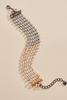  Two Tone Rhinestone Bracelet
