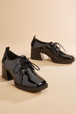 patent leather loafers