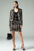  Caché Sequin Houndstooth Jacket
