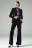  Caché Black Velvet Pants