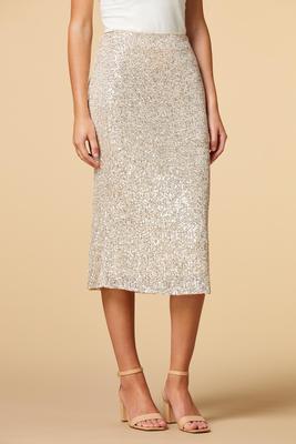 nothing but bubbles midi skirt