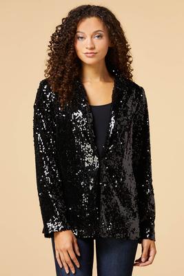 no con-sequins blazer
