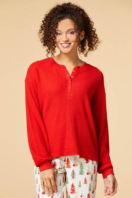 henley for the holidays sleep shirt