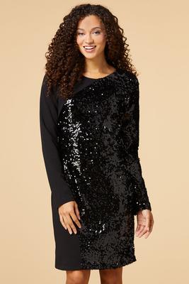 partly ponte dress