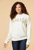  Cheers Sweater- White