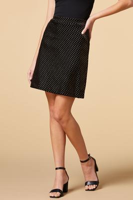 foil and trouble mini skirt