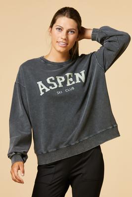 aspen ski club sweatshirt