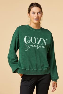 cozy season sweatshirt
