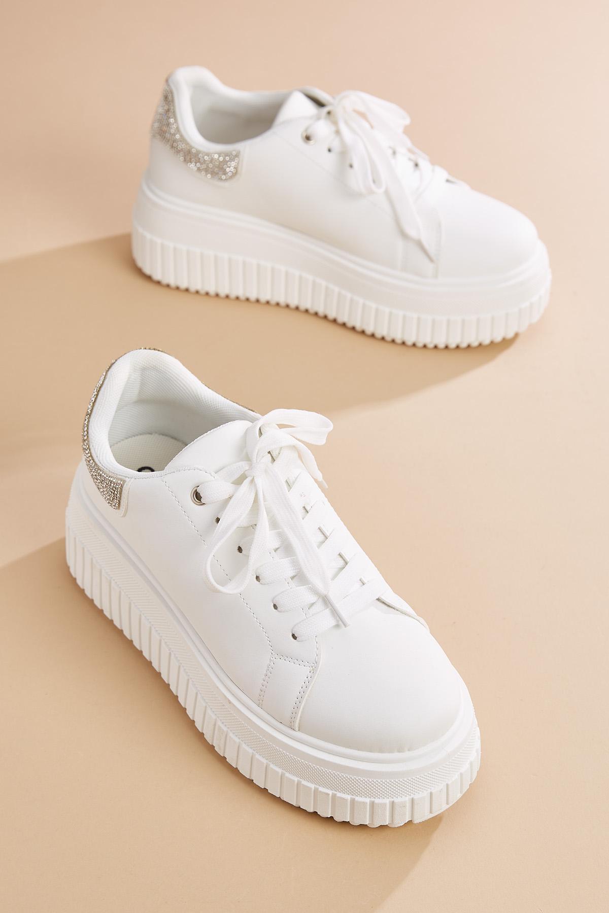 Versona | bling back platform sneakers