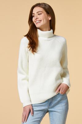 with feeling sweater