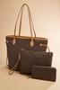  Leather Printed Bag Set