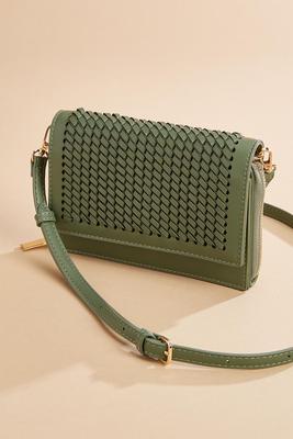 basket weave crossbody