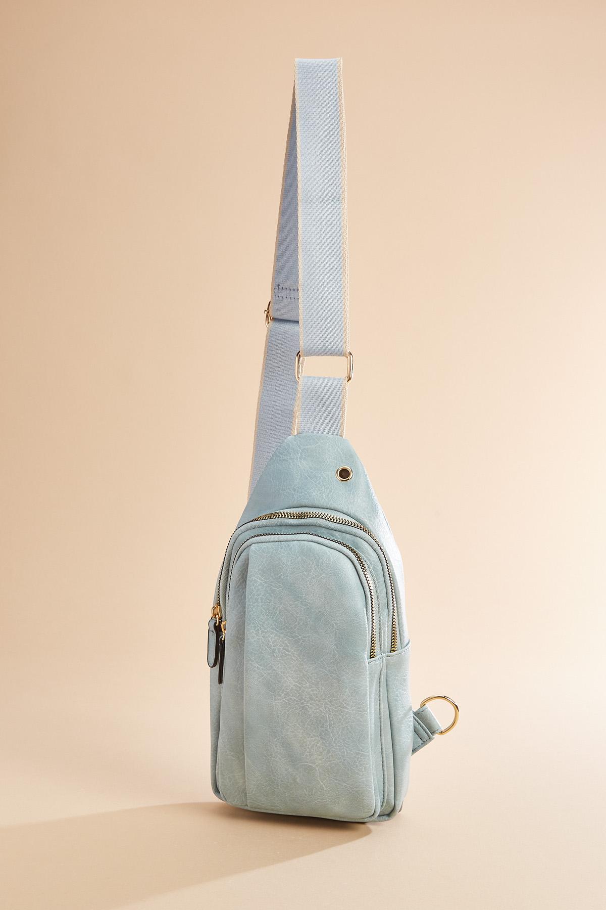 Versona | faux leather sling bag
