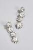  Caché Linear Chunky Jewel Earrings