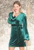  Wrap Yourself In Velvet Dress