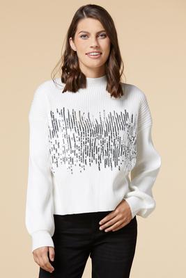 icicle fringe sweater