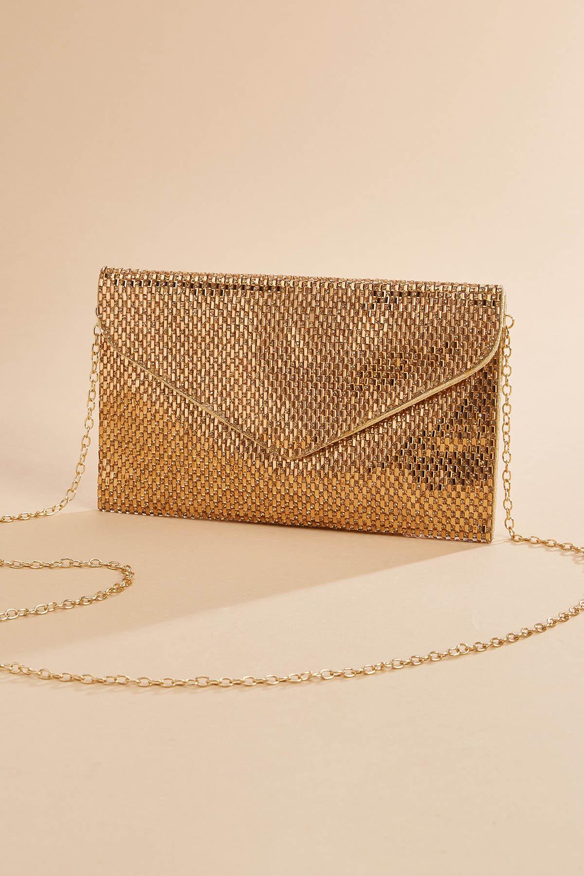 Versona | metallic mesh crossbody