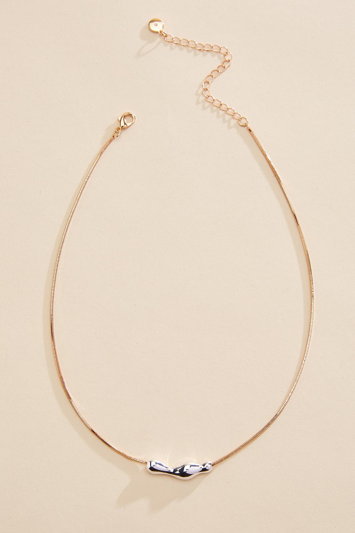 ネックレス・チョーカー BASSCLEF Two-line set layered necklace coin stick Cosette_Chain_grande.jpg?v=
