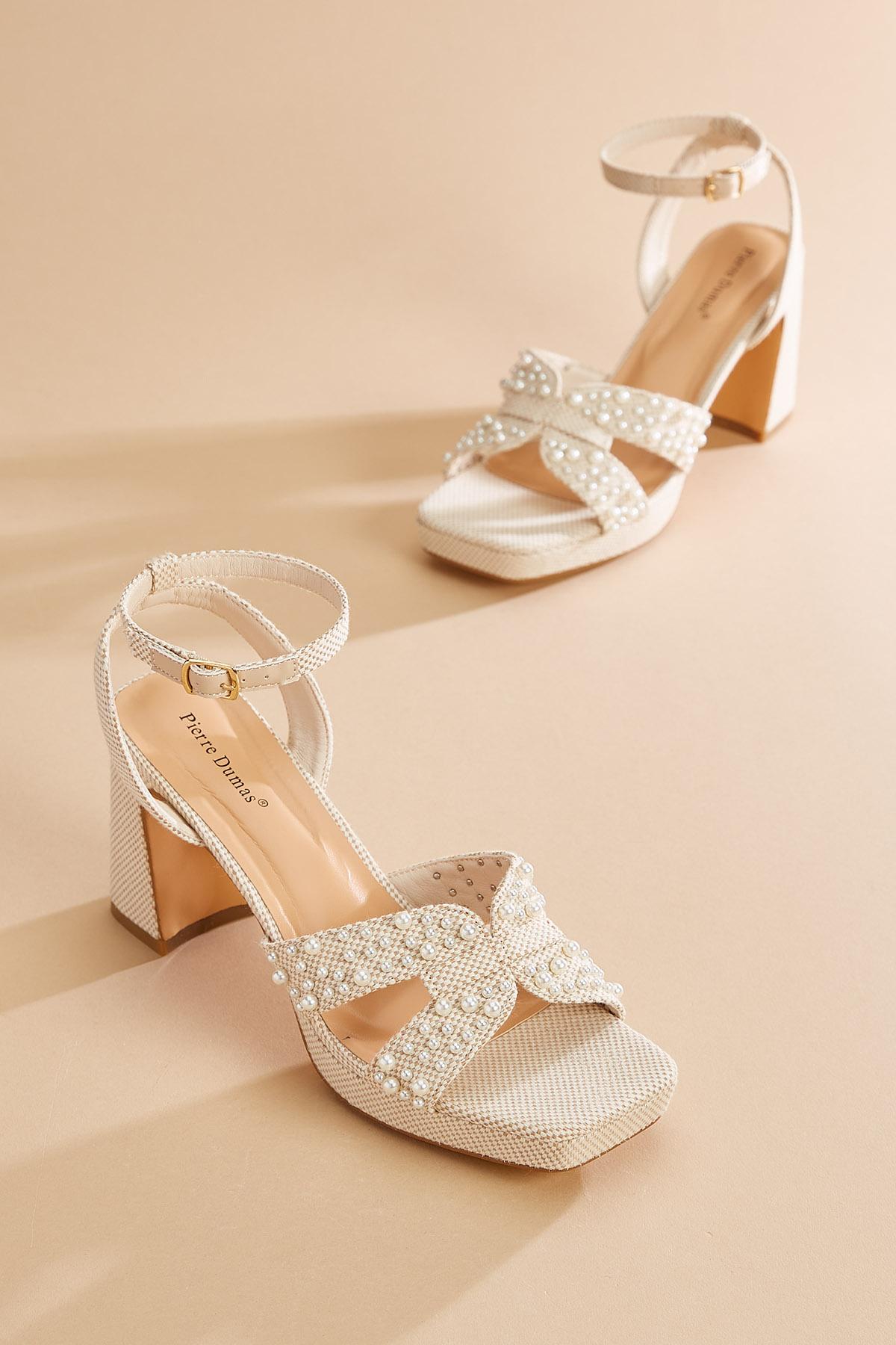 heels with embellishment